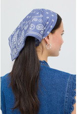 ICHI ICHI - Louise Scarf (Faded Denim)