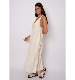 RD Style RD Style - Rosalia Viscose Linen Dress (Natural)