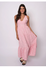 RD Style RD Style - Rosalia Viscose Linen Dress (Pink)