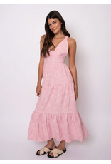 RD Style RD Style - Rosalia Viscose Linen Dress (Pink)
