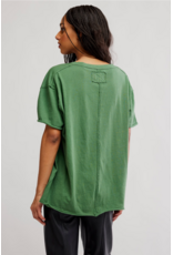 Free people Free People - Free People Nina V-Neck Tee (Forest Fairy)