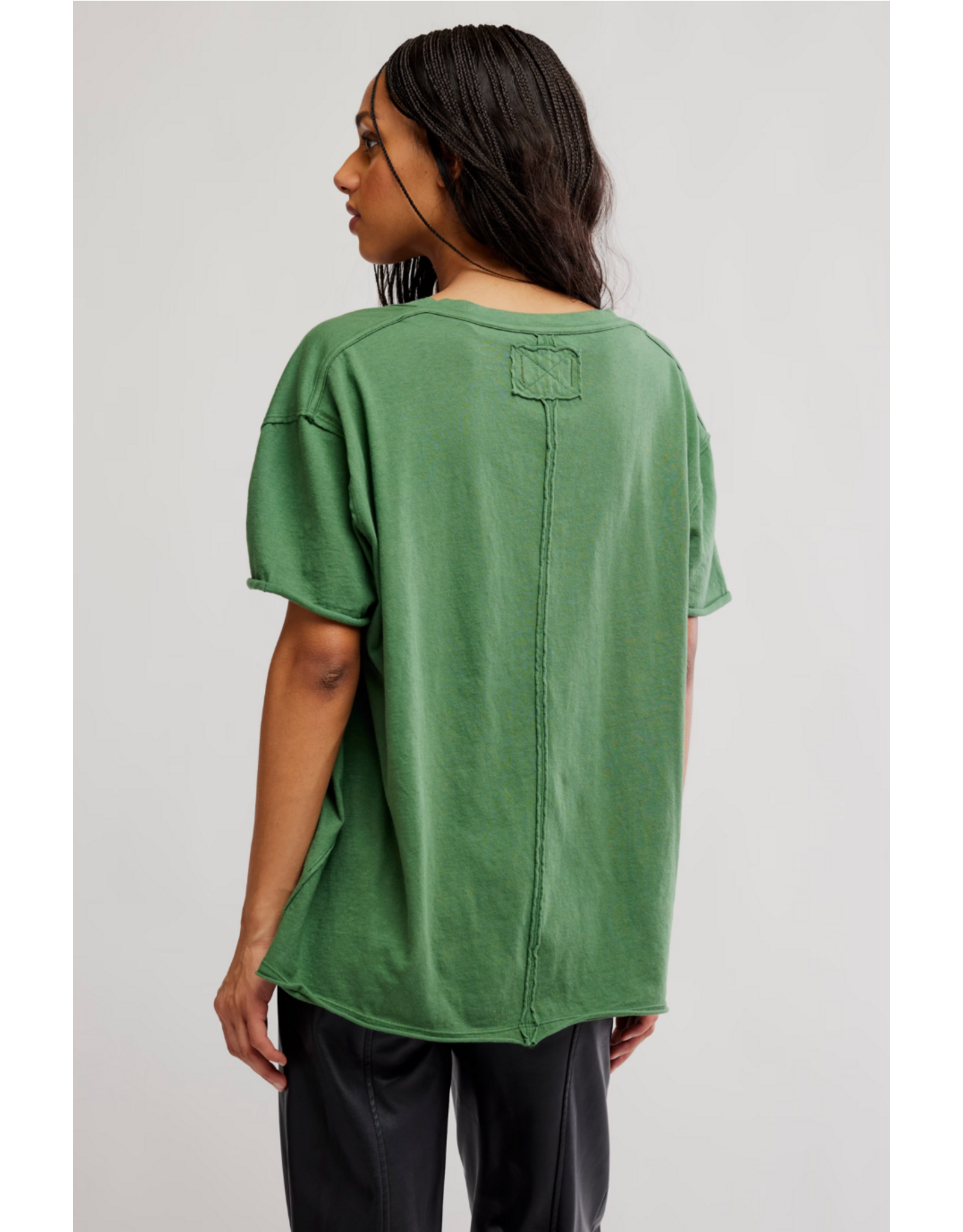 Free people Free People - Free People Nina V-Neck Tee (Forest Fairy)