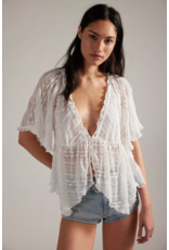 Free people Free People - In Your Dreams Lace Top (Clean Ivory)