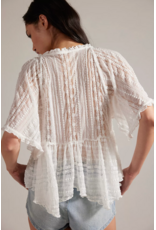 Free people Free People - In Your Dreams Lace Top (Clean Ivory)