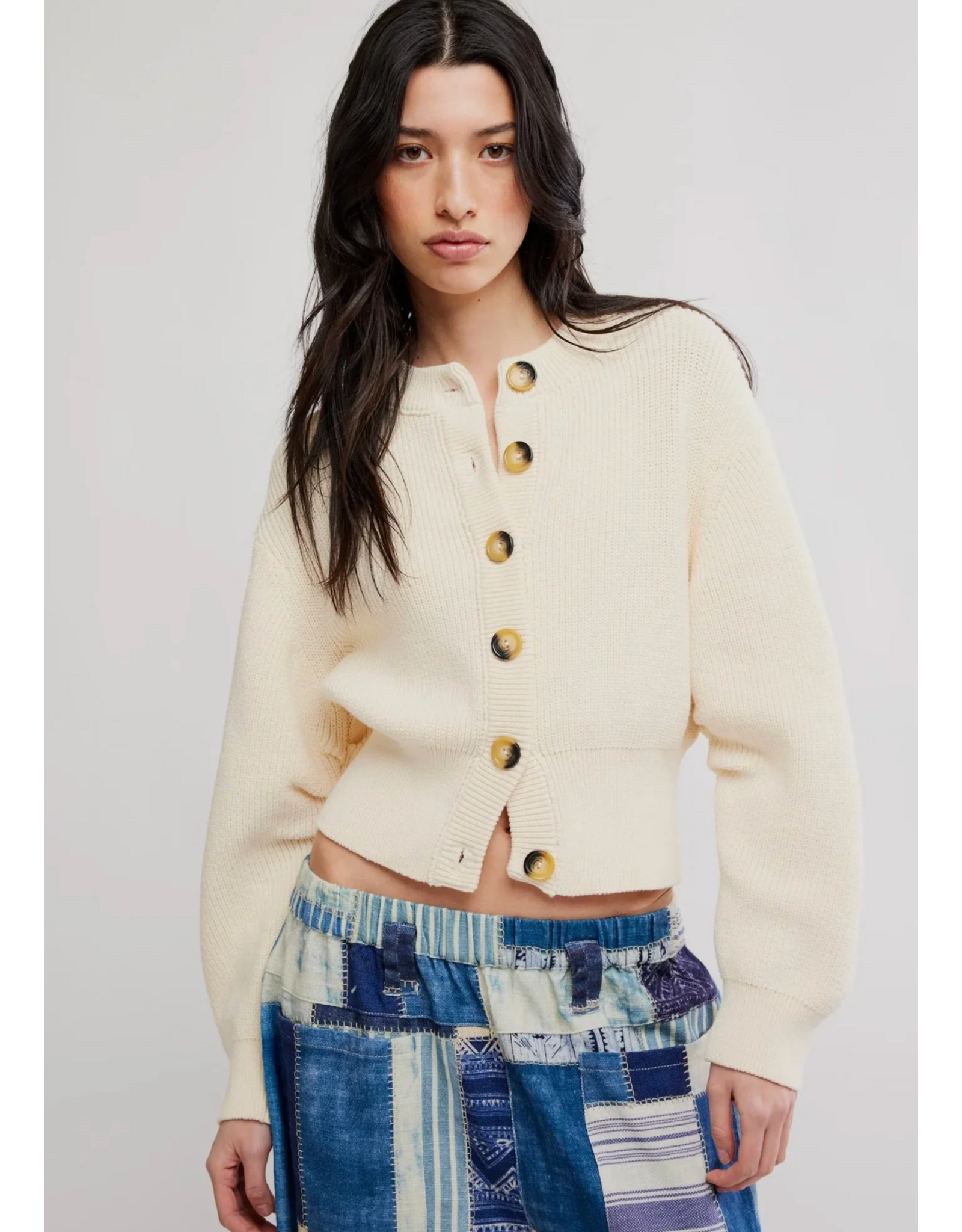 Free people Free People -  Vienna Cardigan (Vanilla)