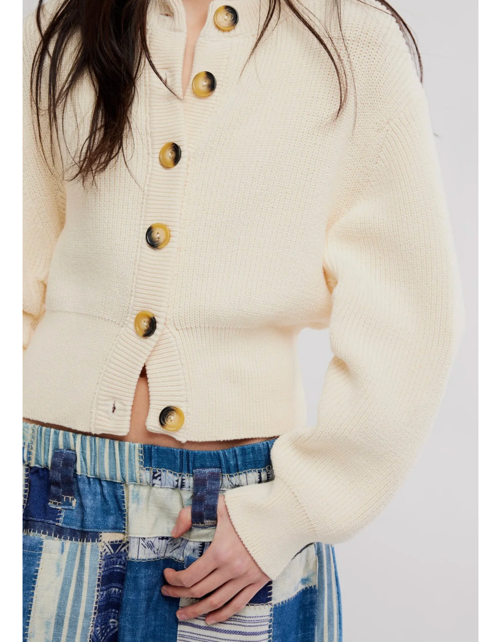 Free people Free People -  Vienna Cardigan (Vanilla)