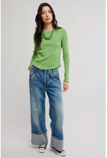 Free people Free People - Easy Does It Tee (Jade)