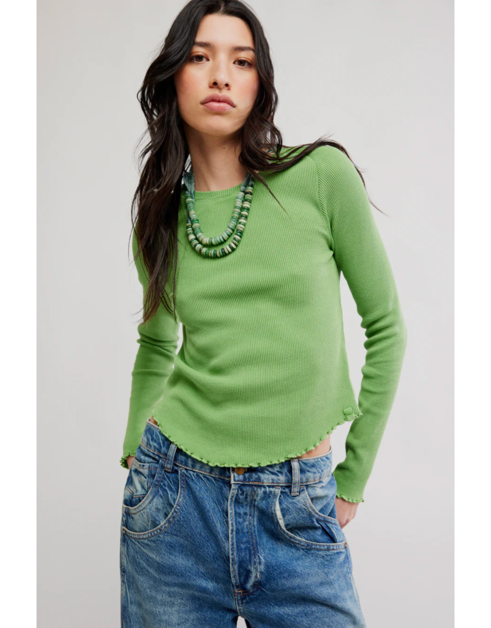 Free people Free People - Easy Does It Tee (Jade)