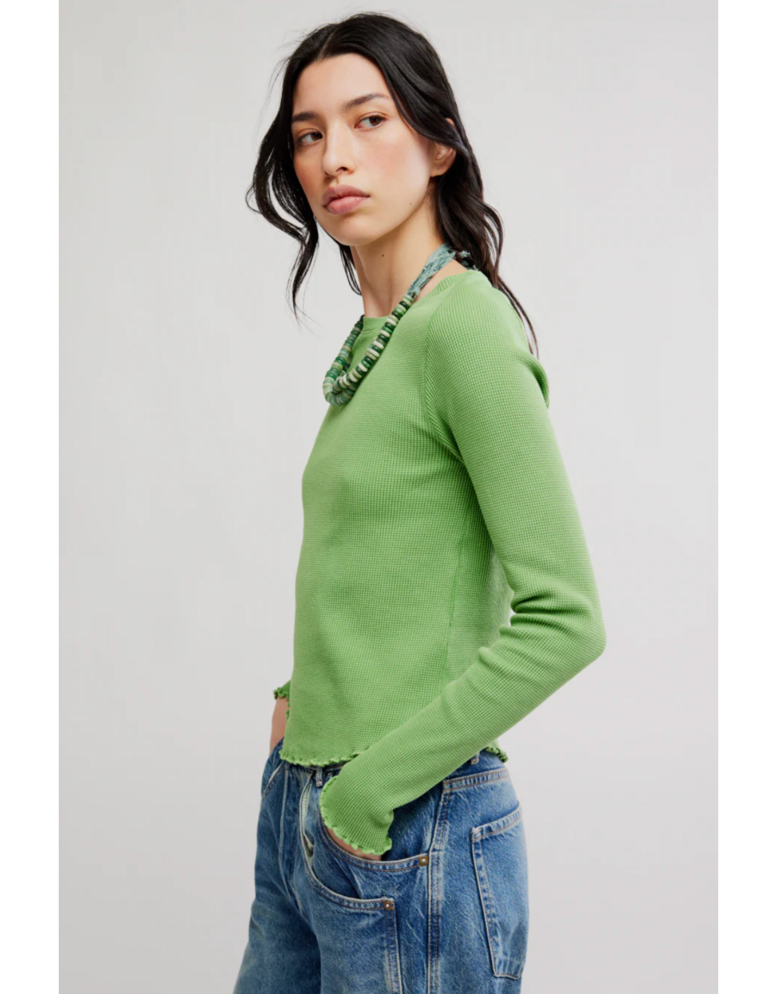 Free people Free People - Easy Does It Tee (Jade)