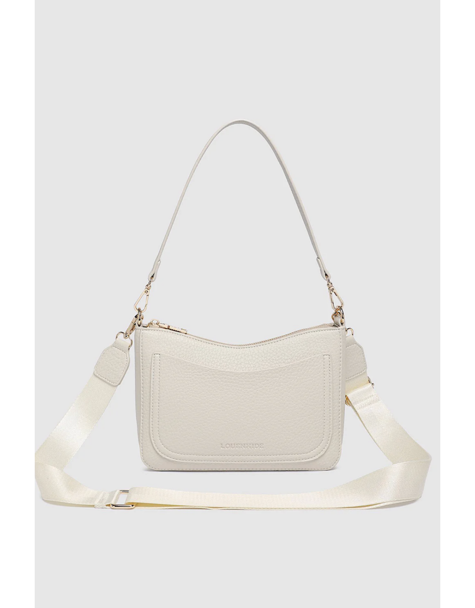 Louenhide Louenhide - Linda Crossbody Bag with Kiki Strap (Almond)