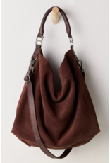Free people Free People - Suzie Suede Slouchy Tote Bag (Espresso)