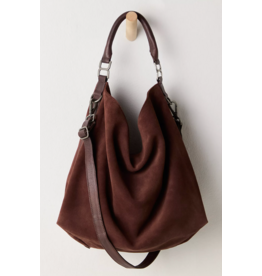 Free people Free People - Suzie Suede Slouchy Tote Bag (Espresso)