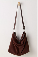 Free people Free People - Suzie Suede Slouchy Tote Bag (Espresso)