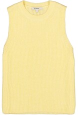 Garcia Garcia - Sleeveless Ribbed Knit Sweater (Yellow)