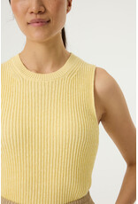 Garcia Garcia - Sleeveless Ribbed Knit Sweater (Yellow)
