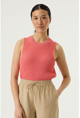 Garcia Garcia - Sleeveless Ribbed Knit Sweater (Coral)