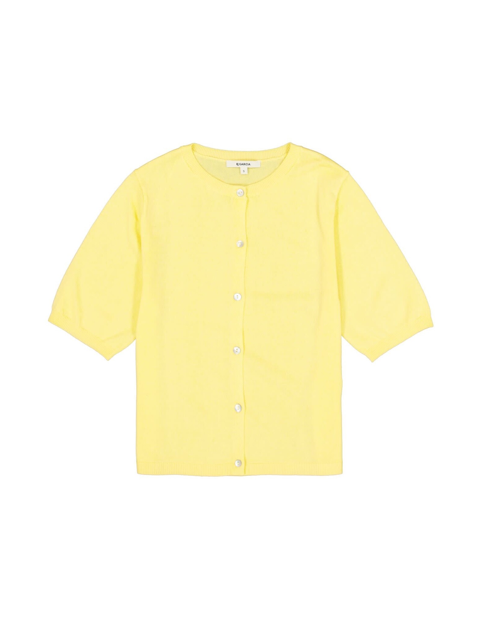 Garcia Garcia - Short Sleeve Cardigan (Yellow)