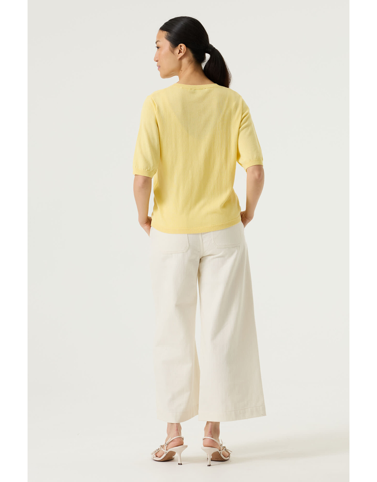 Garcia Garcia - Short Sleeve Cardigan (Yellow)