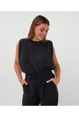 EsQualo EsQualo - Crinkle Modal Top