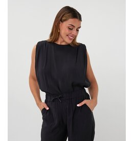 EsQualo EsQualo - Crinkle Modal Top