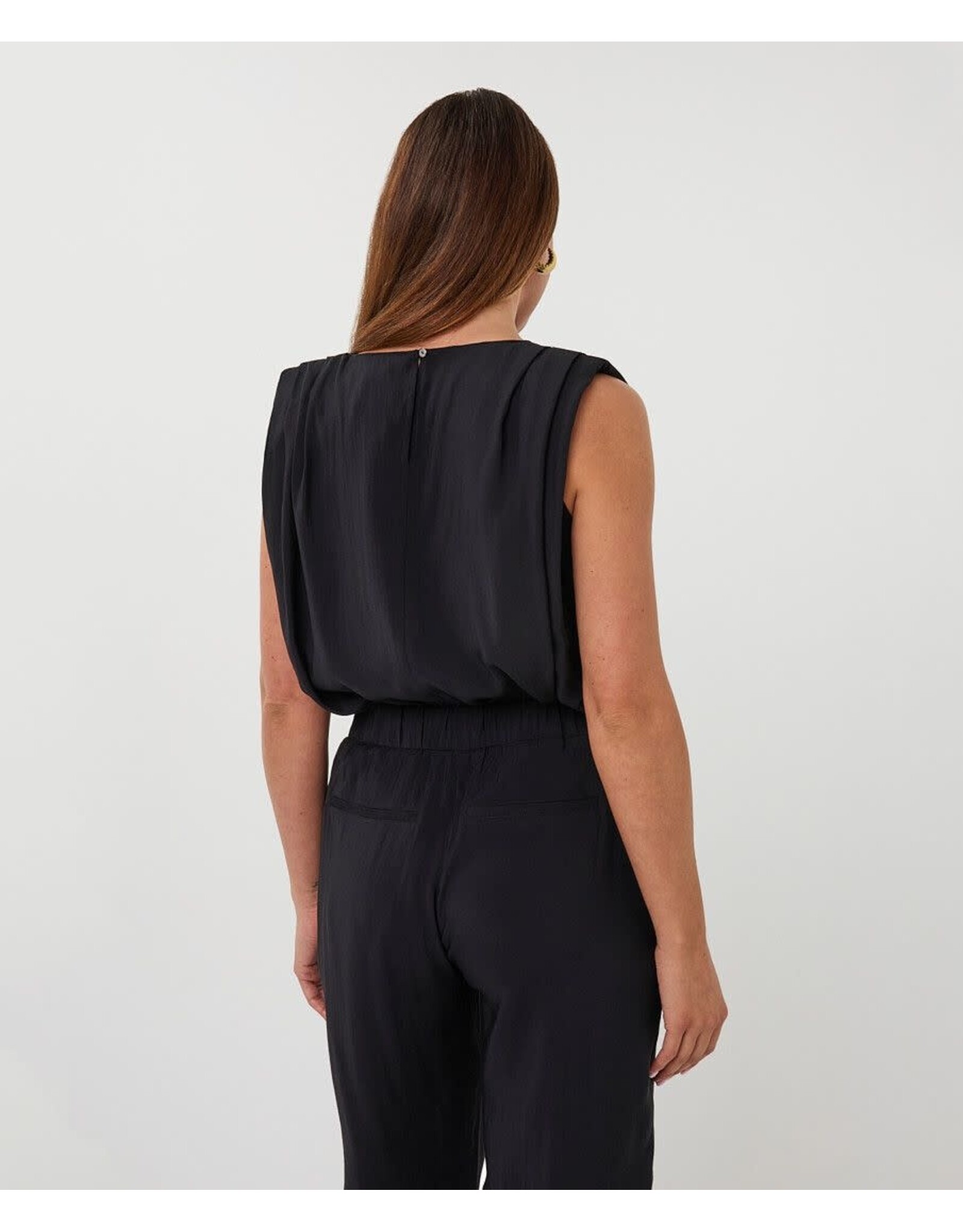 EsQualo EsQualo - Crinkle Modal Top