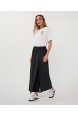 EsQualo EsQualo - Crinkle Trousers with Overlap Detail
