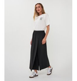 EsQualo EsQualo - Crinkle Trousers with Overlap Detail