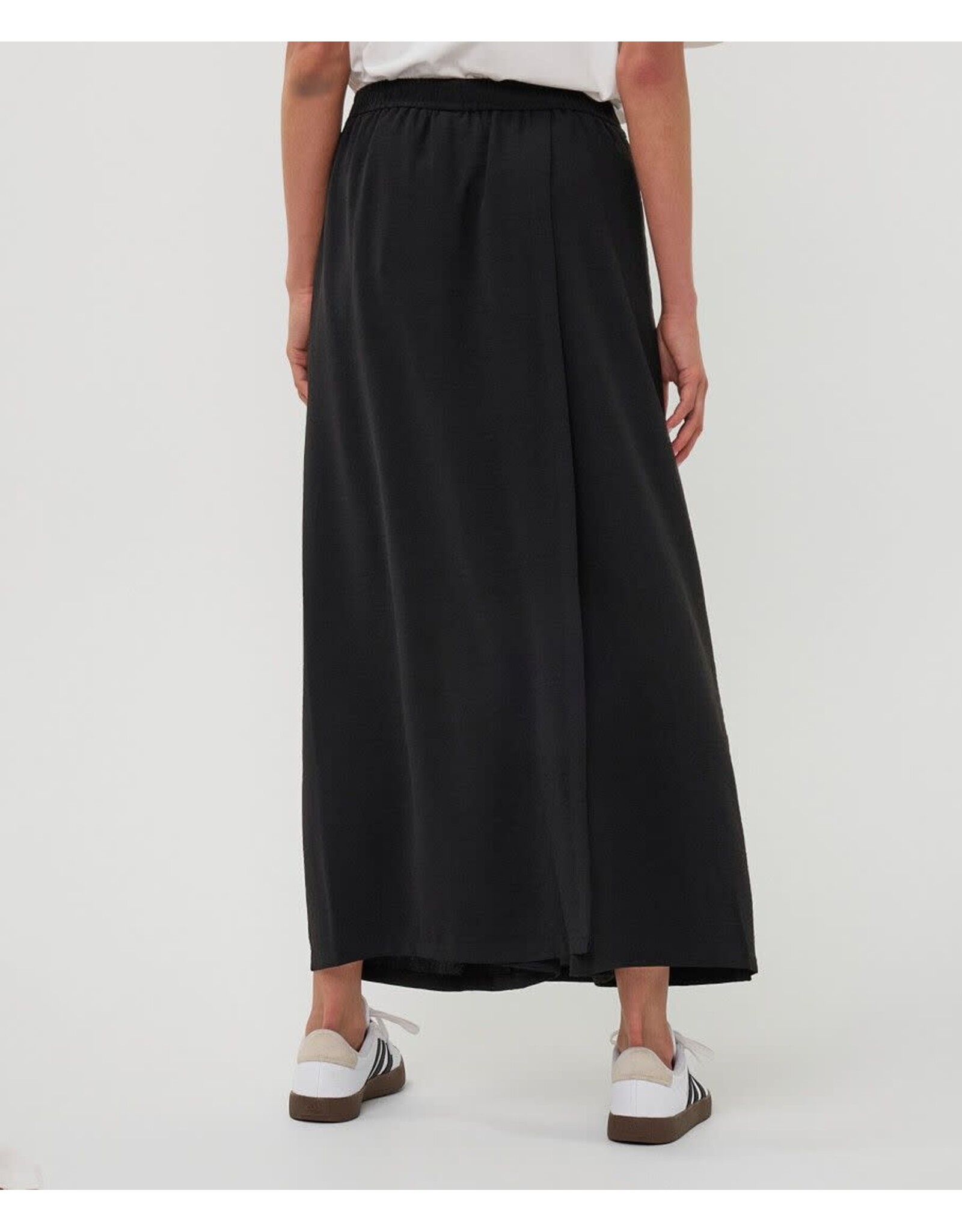EsQualo EsQualo - Crinkle Trousers with Overlap Detail