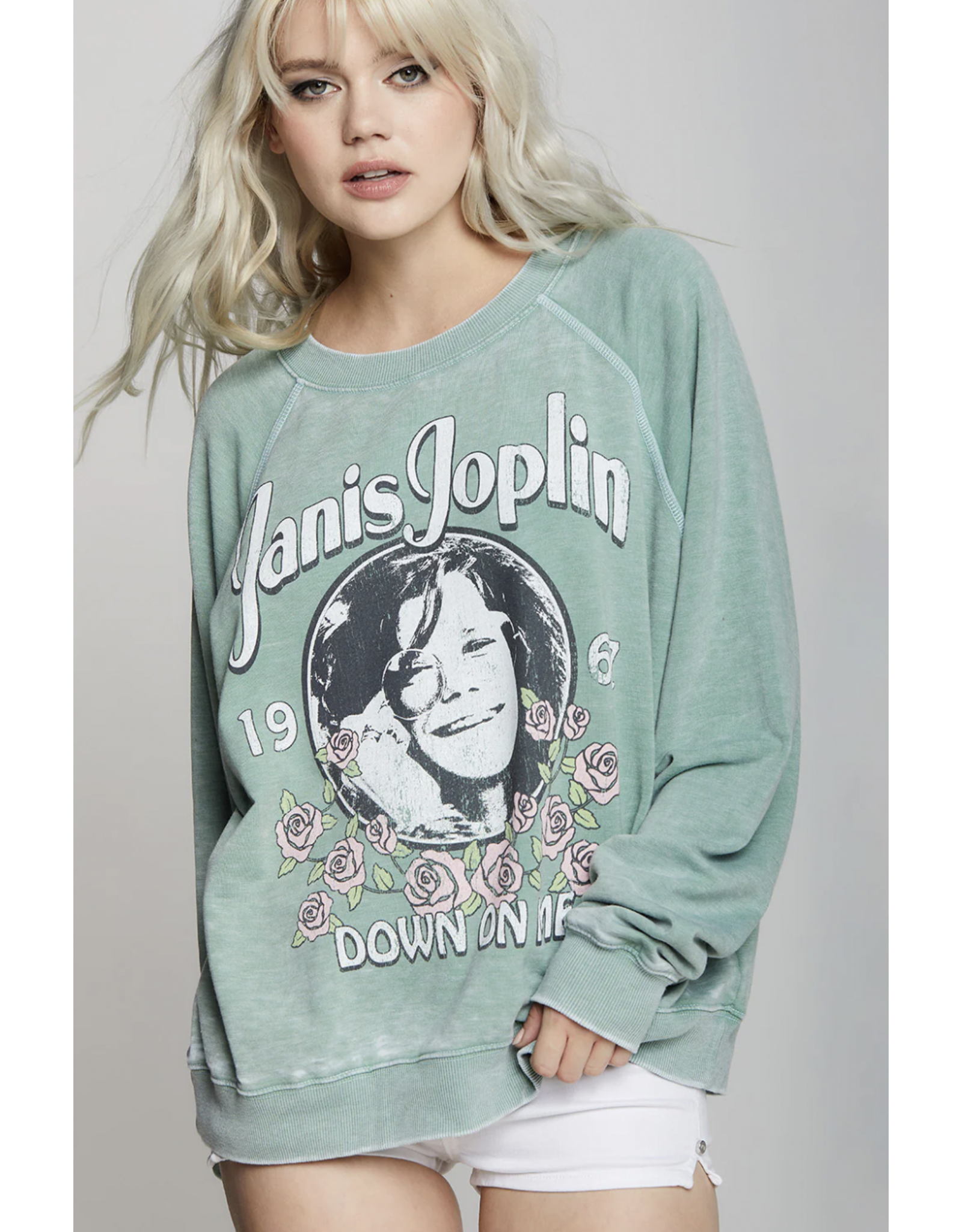 Recycled Karma Recycled Karma - Janis Joplin Down On Me Sweatshirt