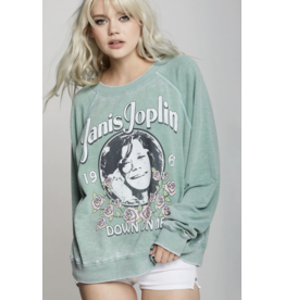 Recycled Karma Recycled Karma - Janis Joplin Down On Me Sweatshirt