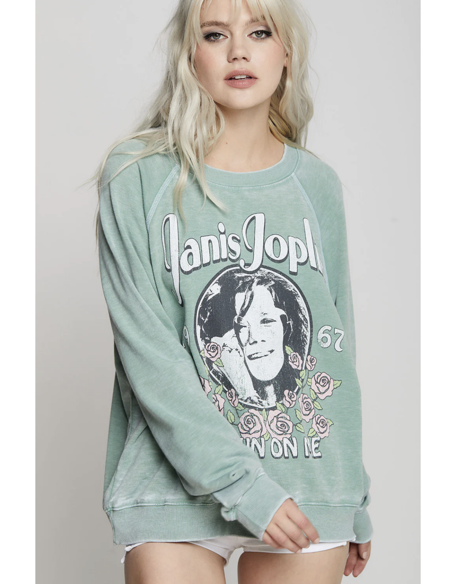 Recycled Karma Recycled Karma - Janis Joplin Down On Me Sweatshirt