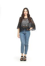 Papillon Papillon - Crochet Lace Pullover (Black)