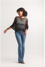 Papillon Papillon - Crochet Lace Pullover (Black)