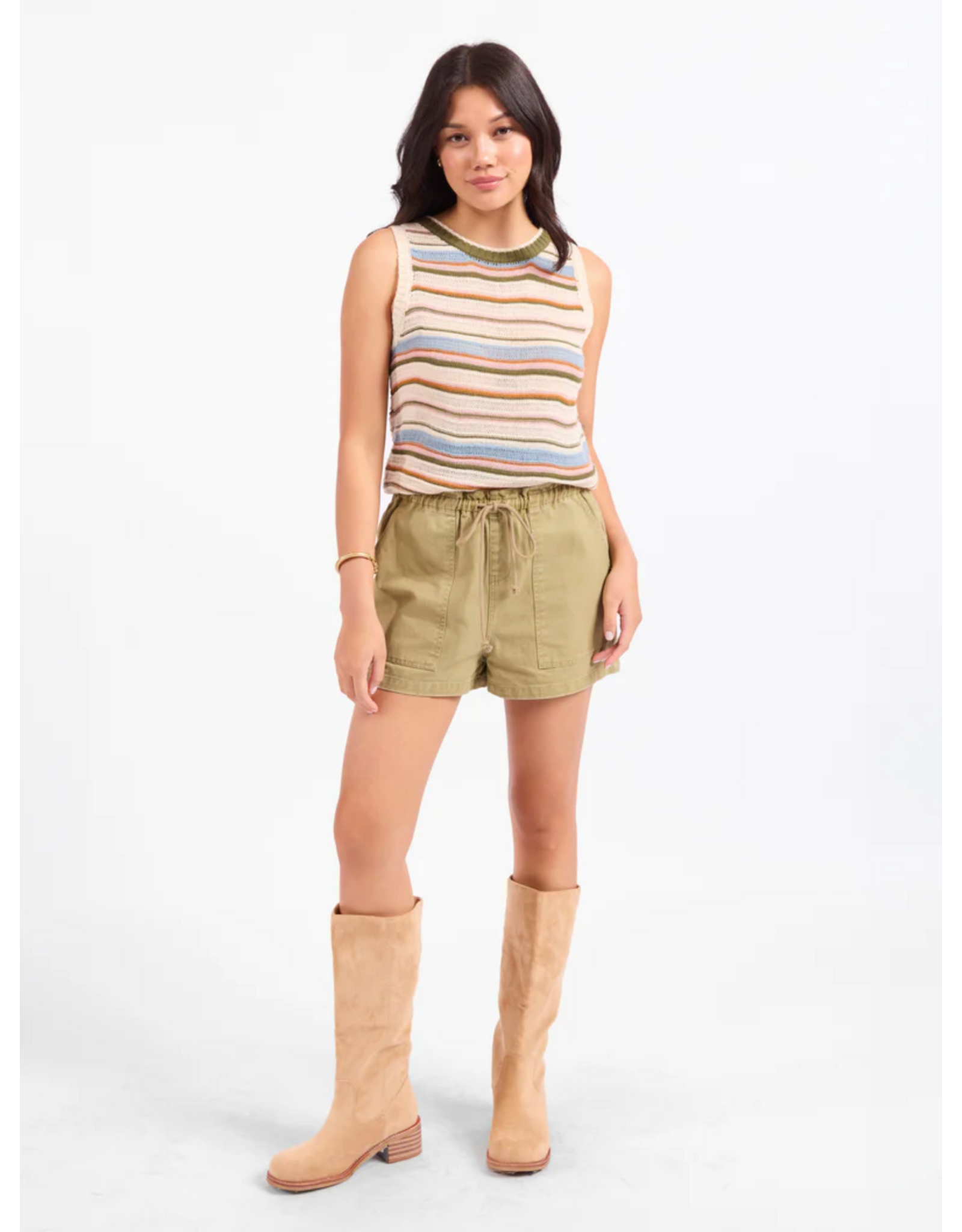 Sadie & Sage Sadie & Sage - Fall Stripe Sweater Vest