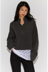 Free people Free People -  We The Free Celeste Quarter Zip (Black)