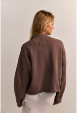 Free people Free People -  We The Free Celeste Quarter Zip (Mochachinno)