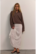 Free people Free People -  We The Free Celeste Quarter Zip (Mochachinno)