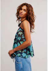 Free people Free People - Margaux Printed Tank (Capri Blue)
