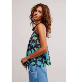 Free people Free People - Margaux Printed Tank (Capri Blue)