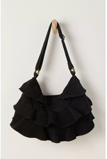Free people Free People - Rae Ruffle Shoulder Bag (Black)