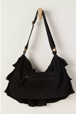 Free people Free People - Rae Ruffle Shoulder Bag (Black)