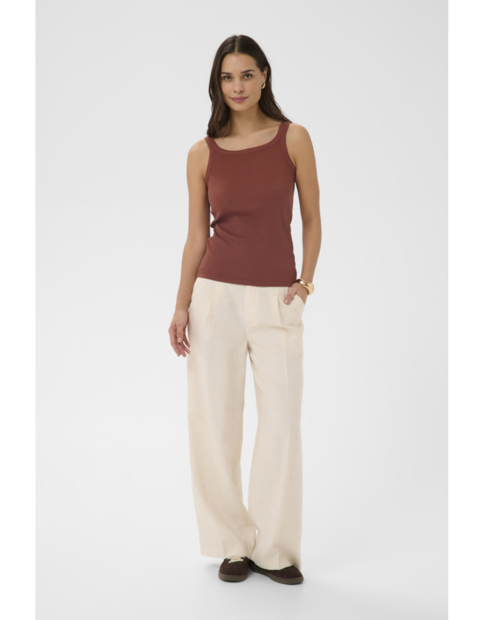 Kaffe Kaffe - Carna tank (Henna)