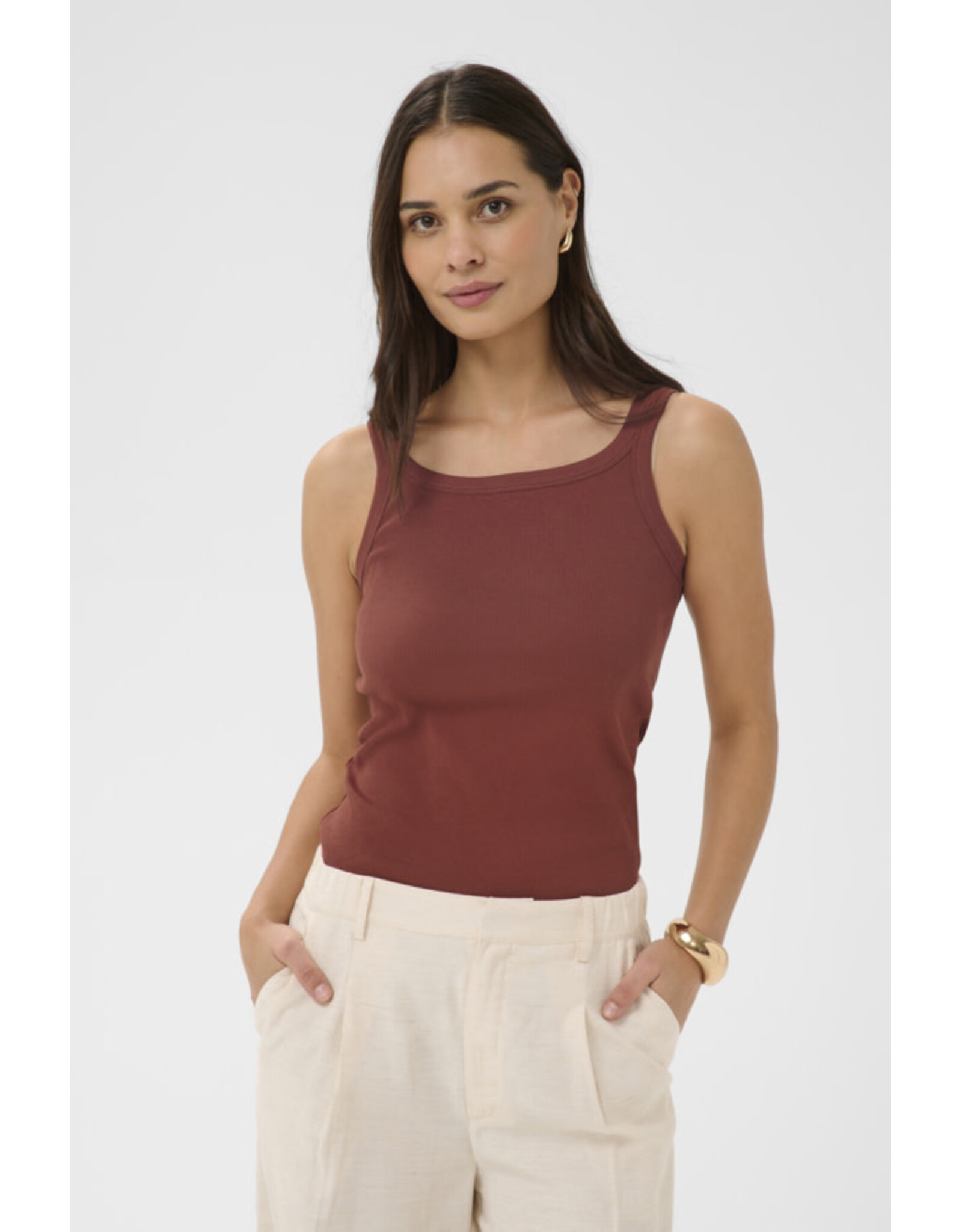 Kaffe Kaffe - Carna tank (Henna)