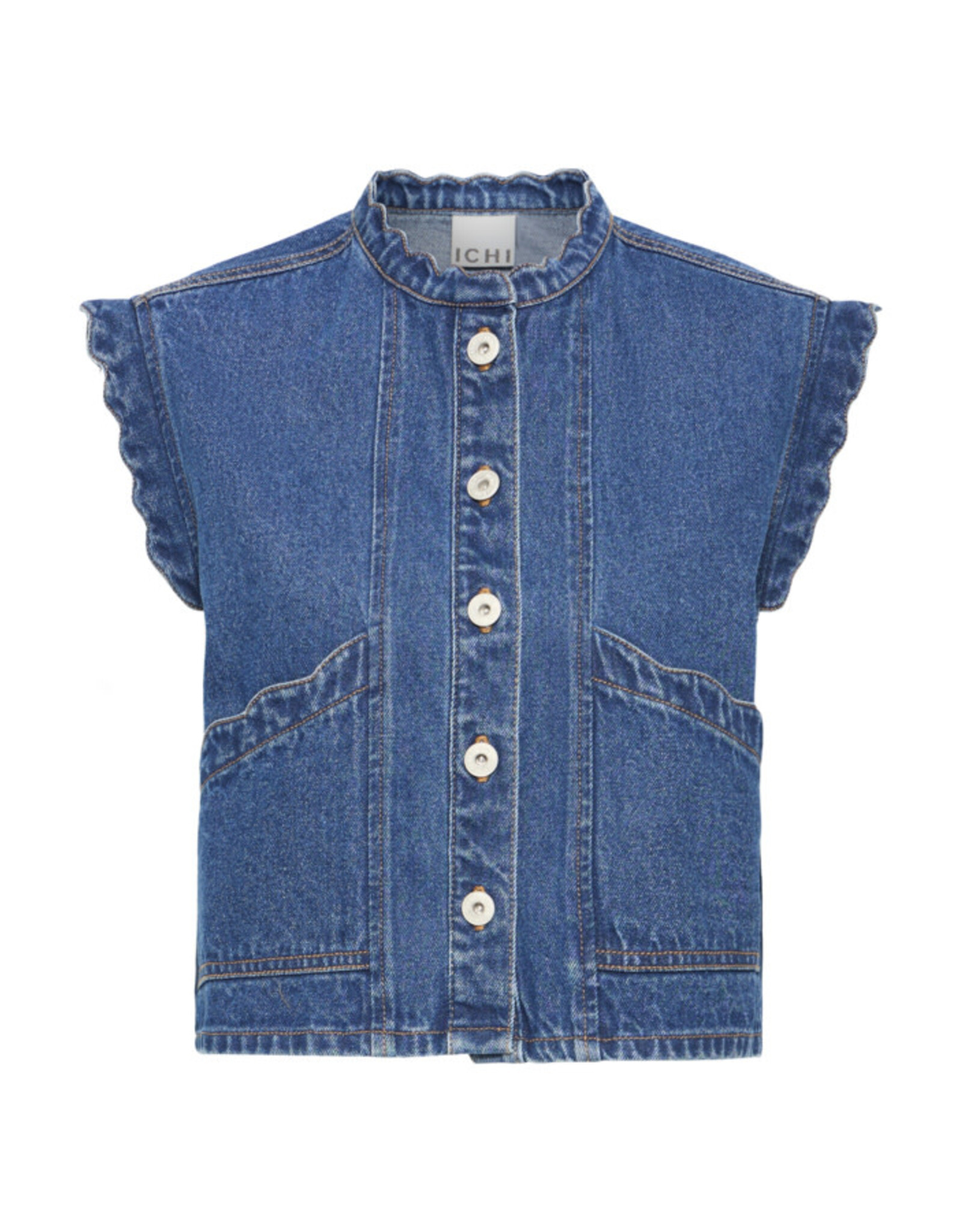 ICHI ICHI - Palou Denim Waistcoat