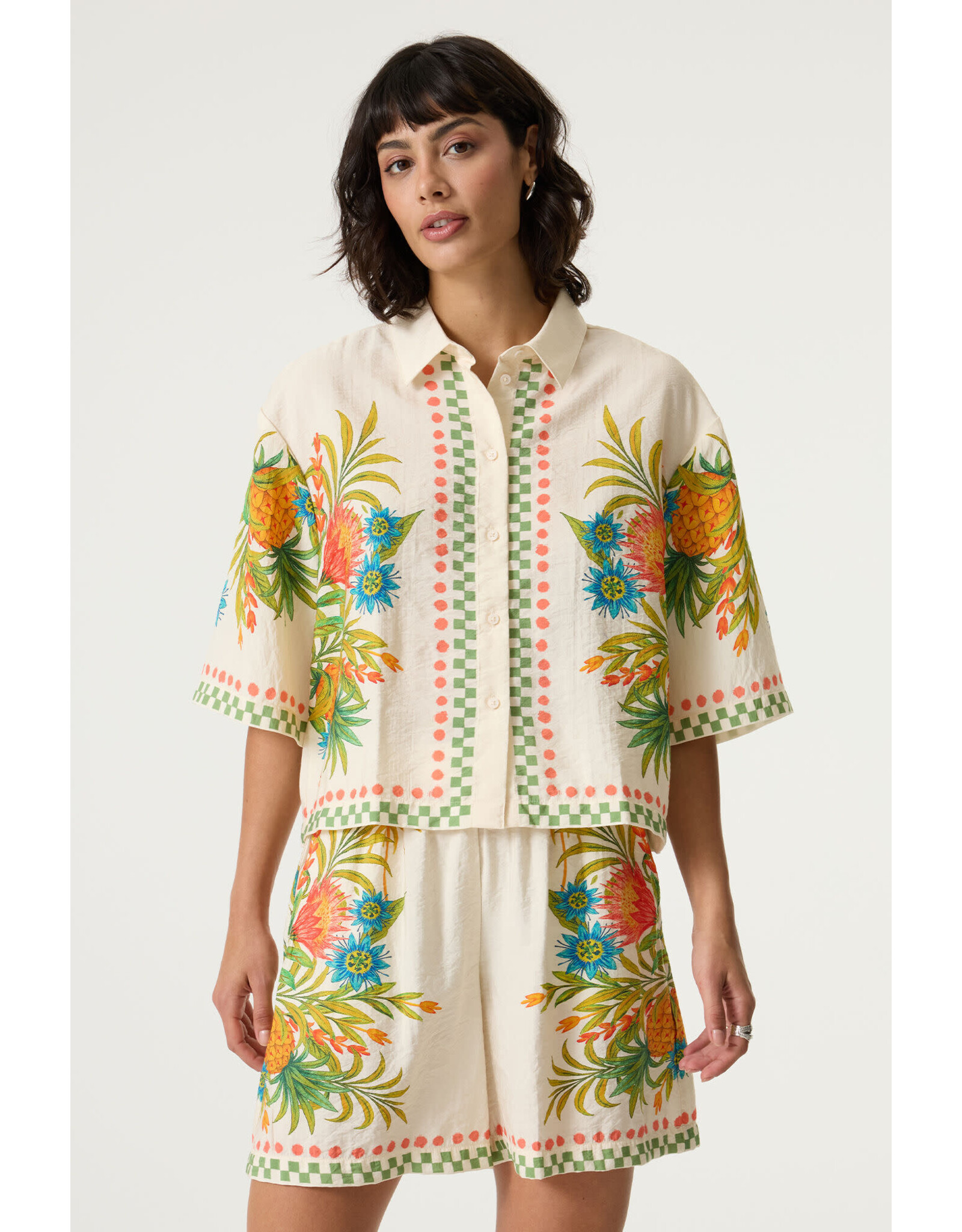 Garcia Garcia - Tropical Print Shorts