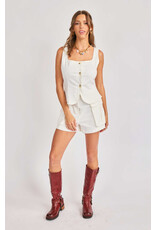 Sadie & Sage Sadie & Sage - Clear Eyes Vest (White)