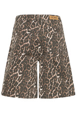 ICHI ICHI - Brokes Leopard Print Shorts