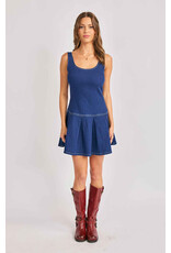 Sadie & Sage Sadie & Sage - Cowgirl Denim Mini Dress (Indigo)