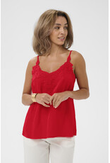 Cream Cream - Anna top (High Risk Red)