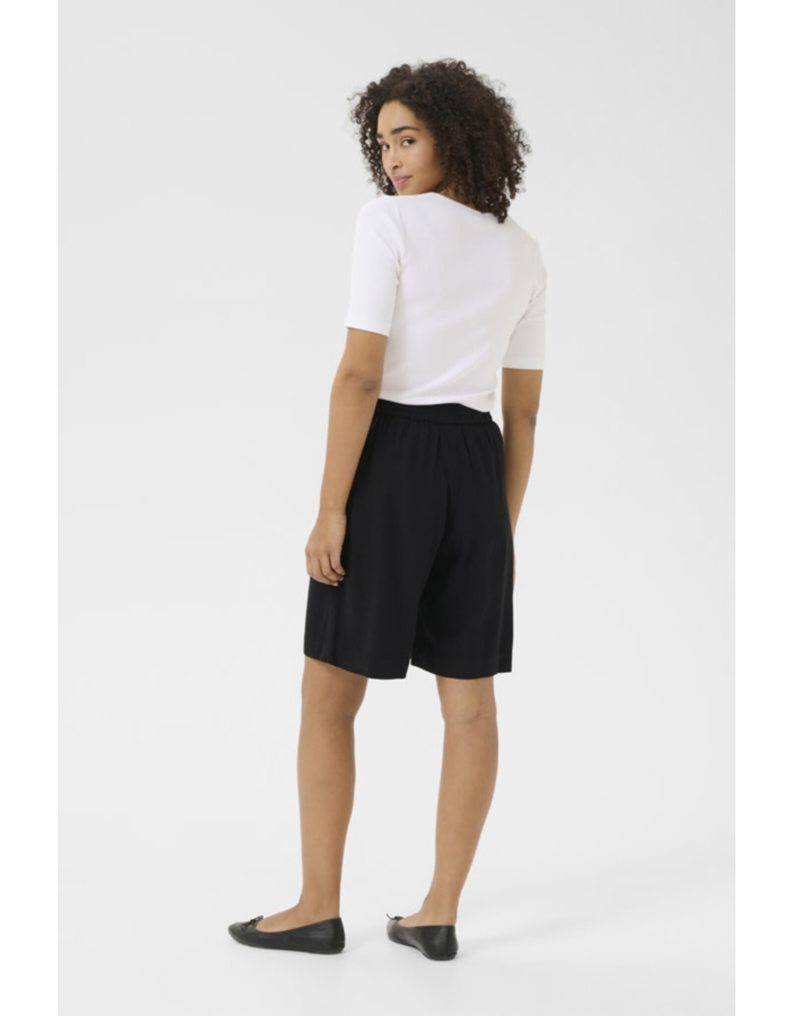 Kaffe Kaffe - Milia Shorts (Black Deep)